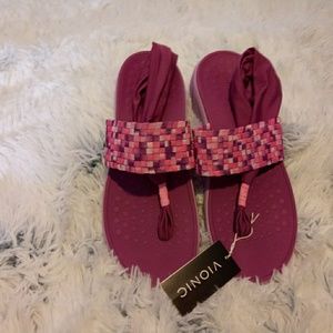 Vionics Clothe Stappy Sandals